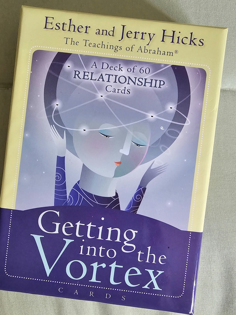 Esther & Jerry Hicks Getting Into The Vortex Relationship Cards Deck